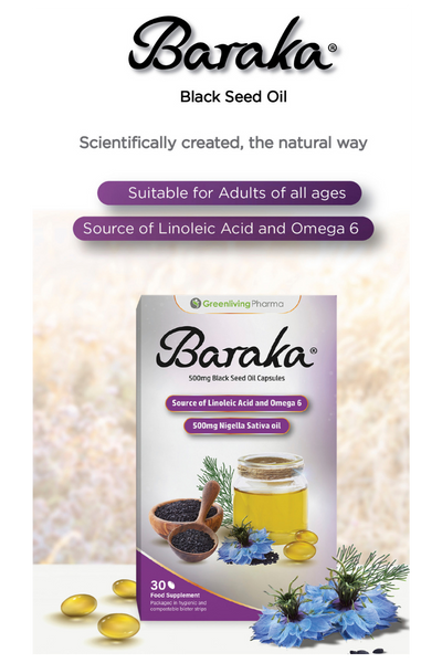 Baraka Black Seed Oil Capsules